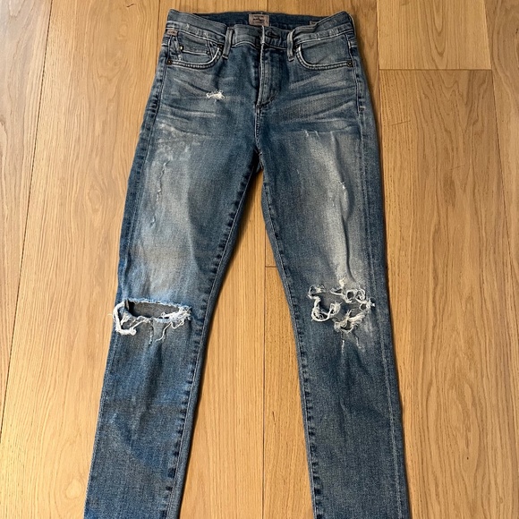 Citizens of Humanity Rocket Crop Highrise Skinny size 25 - Picture 1 of 2